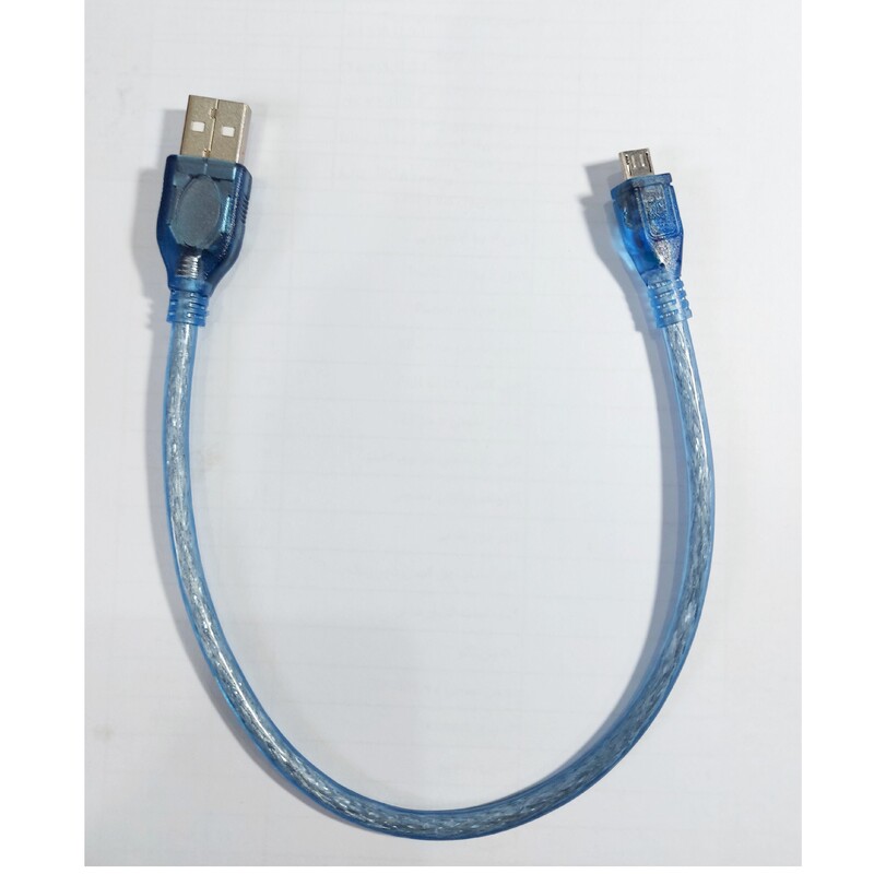کابل پاوربانک- کابل تبدیل USB به MicroUSB پی نت 30 سانتی متری